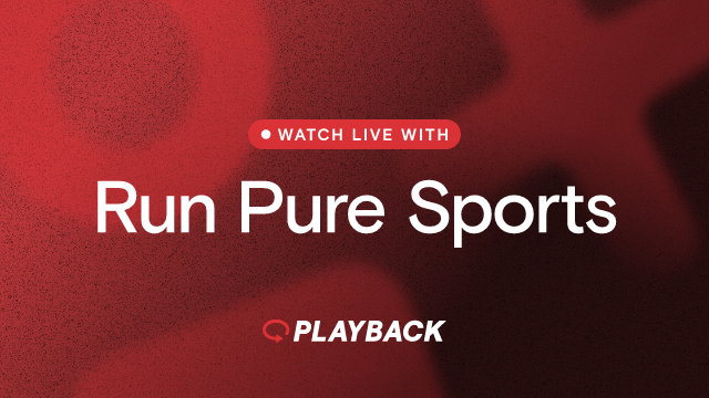 Join RUN PURE SPORTS on Playback